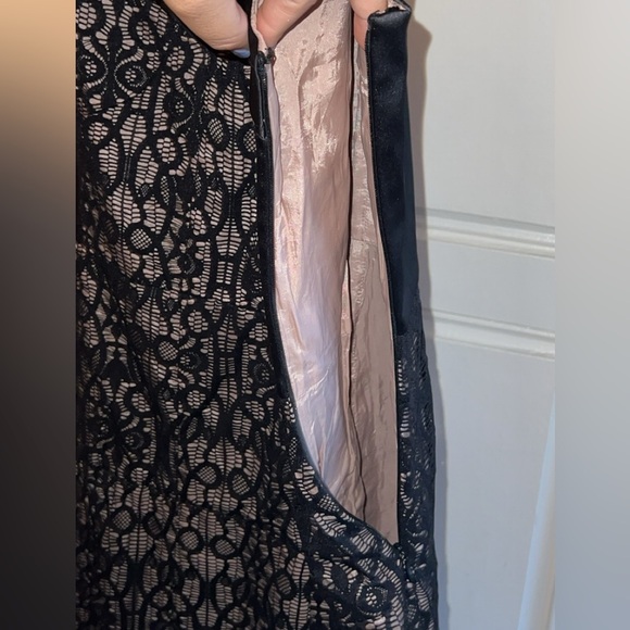 Laundry by Design- Women's Sleeveless Lace Mini Dress Black - Picture 5 of 8